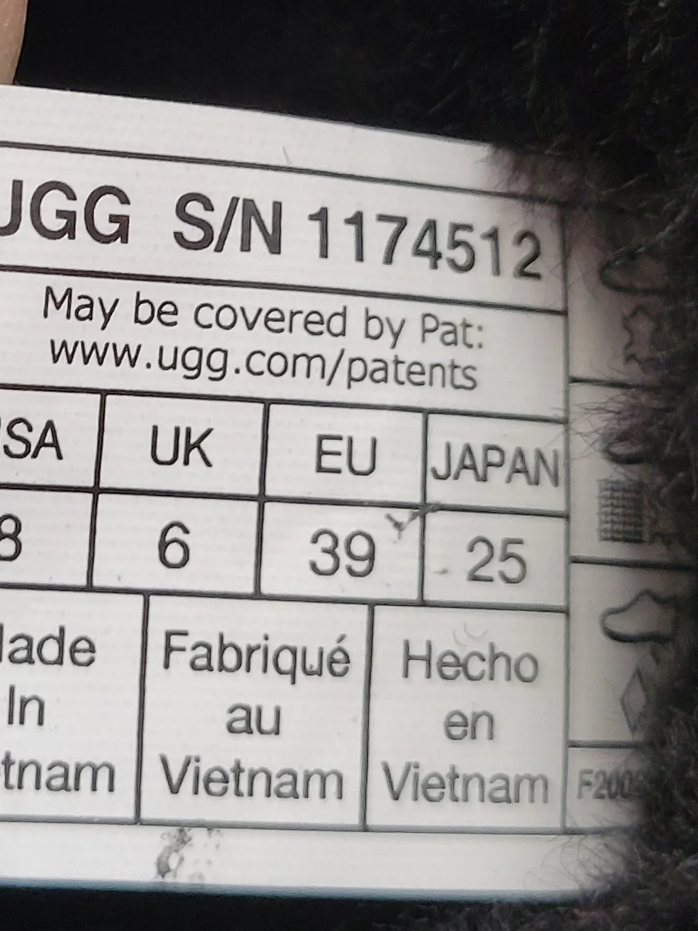 UGG pair take overlay